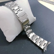 100% Stainless Steel Watch Band for Seiko SKX007 Scuba SKX009 Double Safe Lock BuckleThree-bead Five