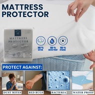 WATERPROOF QUALITY ANTI ALLERGEN DUST MITES / BED BUG BITES BED PROTECTOR