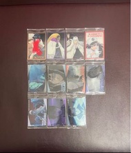 ($6張)死神餅卡 Bleach 千年血戰篇 黑崎一護 朽木露琪亞 Bleach Kuchiki Rukia 漂靈 Bandai 咭 卡