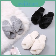 Comfy Soft And Women's Fluffy Sandals Open Toe Fur Sliders Pink Light