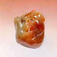 紅翡翡翠巧雕富甲天下 | 天然緬甸玉翡翠A貨 | 送禮