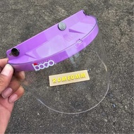 BOGO VISOR CLEAR COLOUR CAP VISOR HELMET MHR MS88 SGV- VISOR KAMI 100% ORIGINAL BOGO