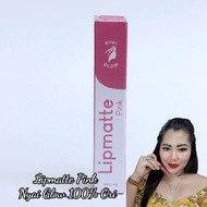 Lipmatte Nyai Glow Skincare Original Best Seller (Warna Nude Maroon Pink)