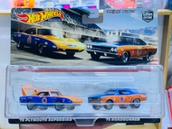 Hobby Store xe mô hình Hot Wheels Premium Pack 2 Plymouth Superbird - RoadRunner (Hàng độc quyền Tar