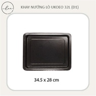 Ukoeo 32L D1 High Quality Non-Stick Oven Baking Tray In Black