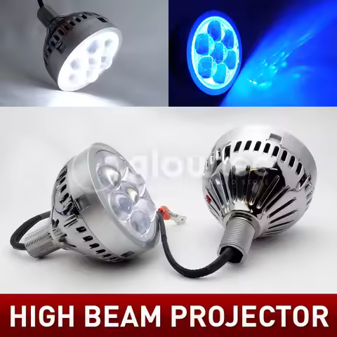2pcs Car LED Projector Lens 3.0 inch For High Beam Light With Devil Eye D-RL H1 H7 9005 9006 LED Hea