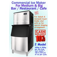Commercial Ice Maker 300 & 350kg/ Mesin ais/ pembuat ais/ Ice Production/ Ice Cube Maker/ Ice Cube m