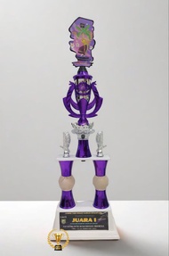 Piala Kaki 2 Custom Model | Piala Penghargaan | Piala Bergilir | Duplikat Piala