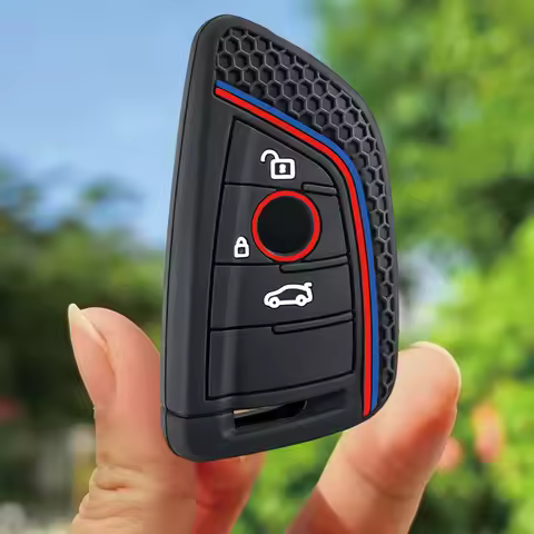 New Car Key Case for BMW 216i F46 X1 X2 X3 X5 X6 GT 2 5 6 7 Series 3 Buttons Smart Keyless Remote Co
