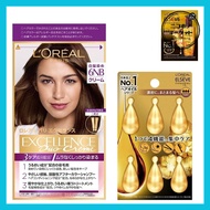 L'Oreal Paris Excellence R Cream Type 6NB Slightly Bright Natural Chestnut + Hair Oil Extra Rich Fin