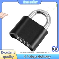 E7G-Weatherproof 4-Digit Combination Padlock with Number Password Anti-Rust Anti-Theft Warehouse Spe