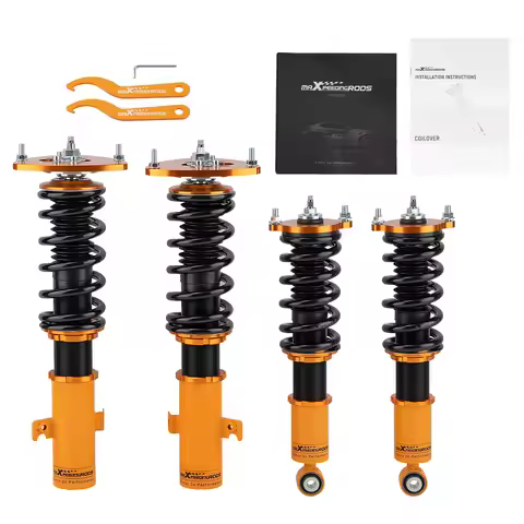 24 Click Damper ADJUSTABLE Coilovers Kit For Subaru Legacy 2005-2009 BL BP