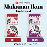 Repack Makanan Ikan | Fish Feed 8811 8822 鱼饲料 | High Protein