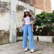 KULOT  RAWIS CELANA JEANS WANITA