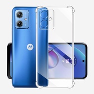 Shockproof Case Motorola Moto G64 Clear Silicone Soft TPU Protect Phone Case For Moto G60S G62 G64 G