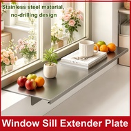 Kitchen Window Sill Extension Shelf , Bathroom Ledge Extension Multifunctional storage rack Window S