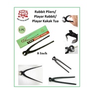 8" Rabbit Pliers/ Playar Paku Wire/ Playar Kakak Tua (Red Kapok Brand)