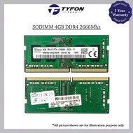 Mix Branded SODIMM DDR4 4GB 2666Mhz PC4-21300 Laptop RAM (Refurbished)