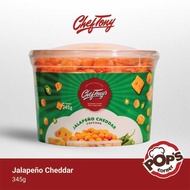 Chef Tony's Popcorn Jalapeno 345g Large Latest Validity Period