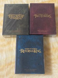 全新 絕版 THE LORD OF THE RINGS 1-3 SPECIAL EXTENDED DVD EDITION BOX SET  魔戒電影三部曲 加長版DVD套裝