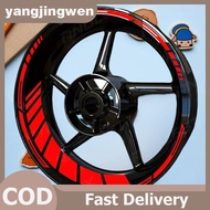 YANGWEN 21/18 Inch's For Triumph Reflective Motorcycle Wheel Stiers Hub Decal Rim Stripe (PVC Motorc