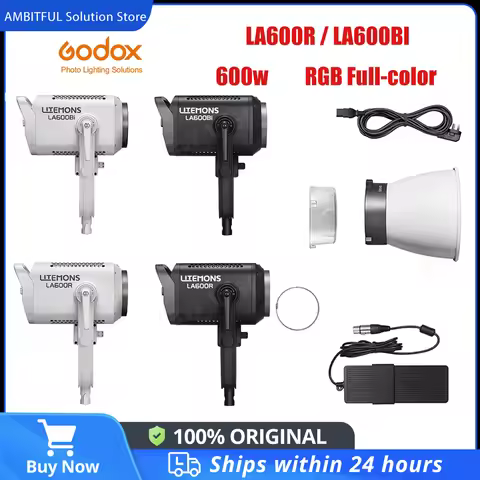 Godox 600w RGB Full-color LED COB Video Light GODOX LA600R LA600BI supports multiple modes such as H