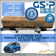 GSP Perodua Myvi Icon / Lagi Best 1.3 / 1.5 (2011-2017) Power Steering Gear Rack Assy Set ( SR700589