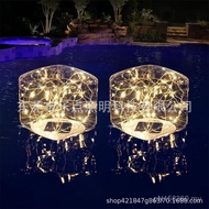 Floating Light Garden IP68 Pond Solar Pool Light Decoration IP68 Waterproof Water Waterproof Party D