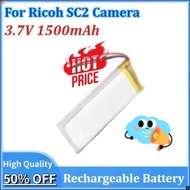 For Ricoh SC2 Camera Li-Polymer Rechargeable Pack Replacement FT822457P Batteries 5 Wires Newly Upgr