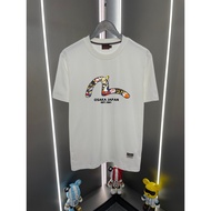 T-shirt Evisu/T-shirt Evisu Lelaki dan wanita T-shirt bercetak T-shirt longgar T-shirt bergaya 5GT5