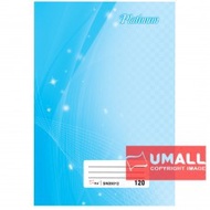UNI PLATINUM SHORT OBLONG H/C BOOK F6 60GSM