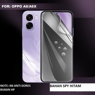 HYDROGEL PLASTIC SPY DARK BLACK OPPO A6 A6X A6T A6T PRO A6 PRO A6 PRO 5G ANTI-SCRATCH CLEAR