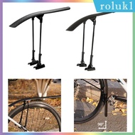 [Roluk] Road Bike Mudguard, Bike Fenders Tire, Portable Rain Protection Bike Wheel Mudflap Cover for Road Bike