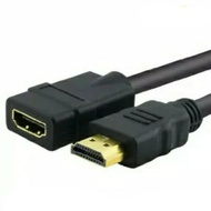 Kabel HDMI Male to HDMI Female 30cm | Kabel Perpanjangan HDMI