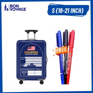 Bon Voyage Sarung Bagasi Haji Umrah Luggage Beg Cover Mekah Sarung Anjal Dust Proof Case Luggage Pro