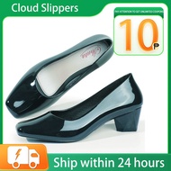 Female Student Black Shoes Campus Shoes Black Work Shoes