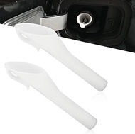 2PCS Capless Gas Tank Funnel, Spill Free Plastic Funnels for Automotive Use, Gas Funnel for Cars, Fu