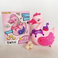 Swan Egg Laying Duck Goose Egg Toy