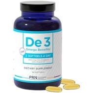 De3 Occasional Eye Dryness rTG Omega 3 Supplement, 90 Count, 30-Day Supply