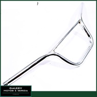 Honda Win Win 100 Motorcycle Handlebar Full Chrome Cross Rise 13cm