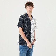 ESP เสื้อเชิ้ตฮาวาย เฟรนช์ชี่ | Frenchie Eazy Hawaiian Shirt | 04057