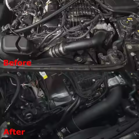 For BMW B58 Turbo Charge Pipe 3 Inch Pipe For 340i 540i/ix 740i/ix F30 G30 G31 G11 3.0 2016-2019 Alu