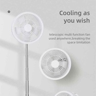 可折疊可伸縮風扇 FS01 白色 (桌面式和落地式均可)