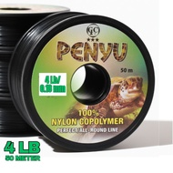 PENYU 50m 4 LB Fishing Line – Nylon Copolymer – Original