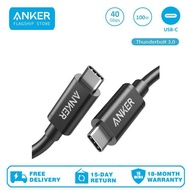 Anker A8486 Thunderbolt 3.0 Cable 1.6FT/0.5M (USB-C to USB-C) Supports 100W Charging / 40Gbps Data T