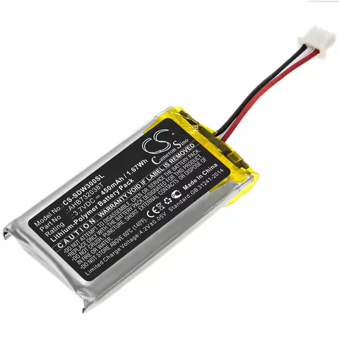 3.7V 450mAh Wireless Headset Battery AHB732038T for Sennheiser SDW 30,SDW 60,DW 30 HS,SDW 5066,5065,