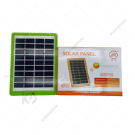 Solar cell แผงโซล่าเซลล์ 5W ชาร์จแบตเตอรี่ ชาร์จมือถือพกพา 5-9V โซล่าเซลล์พกพา