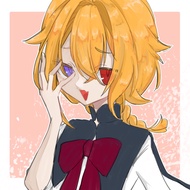 Live2d model simple rigged for Vtuber (half body)