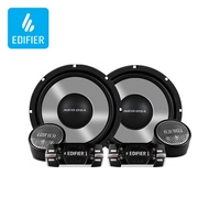 Edifier NS165 Front Car Speaker Silk Dome Tweeter, Crossover & Vented Cone Design (6.5"/50W)
