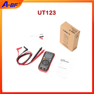 UNIT-UT123D UT123มัลติมิเตอร์อัจฉริยะสำหรับใช้ในบ้านมัลติมิเตอร์อัจฉริยะ DC/AC 600V 40M Ω/100UF Ncv/